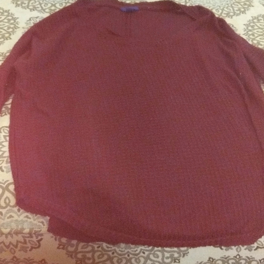 VJNTAGE LONG SLEEVE LIGHT SWEATER